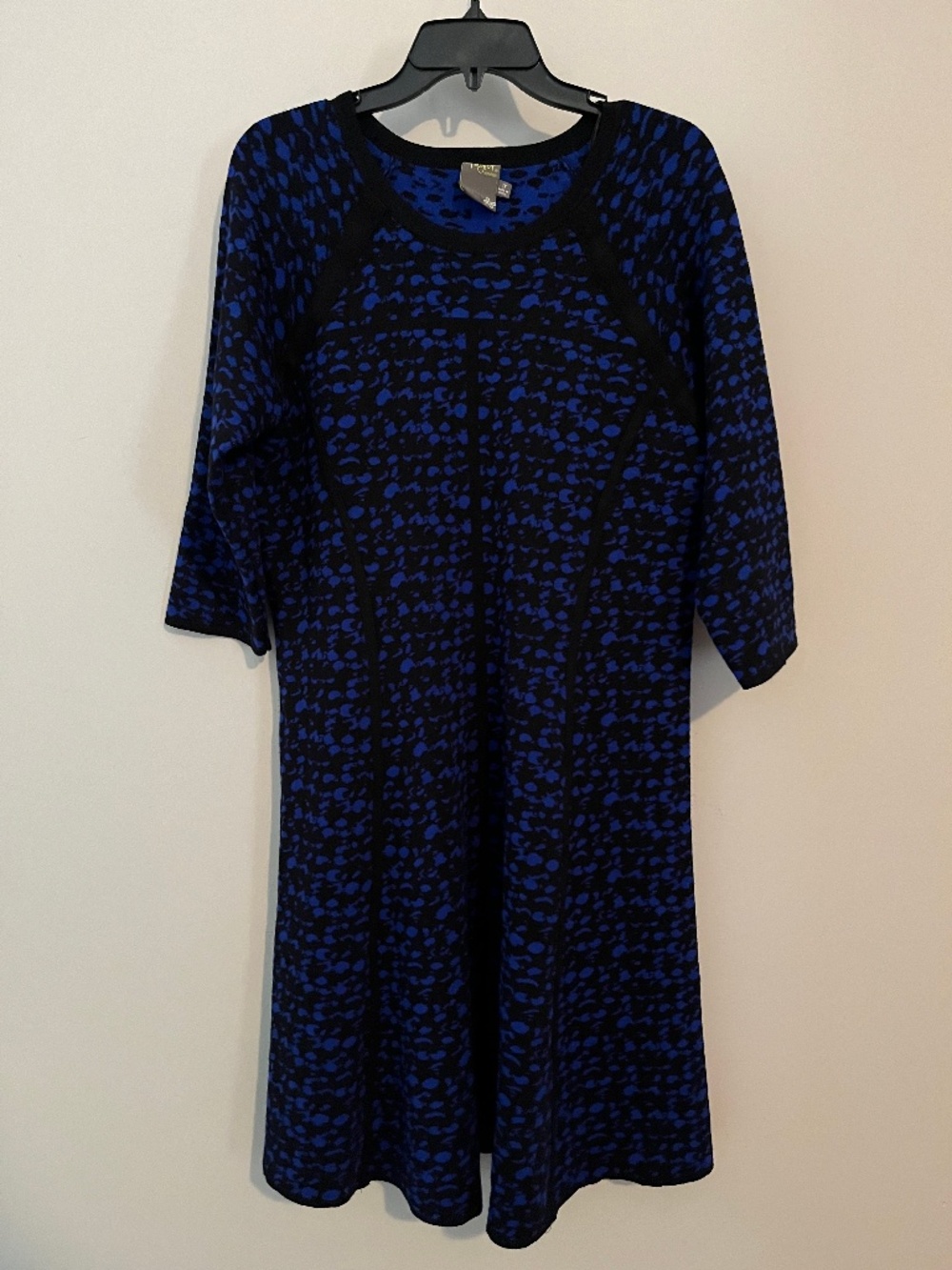 Taylor Fit and Flare Knit Dress 1X